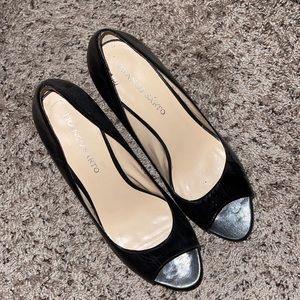 Franco sarto peep toe pumps
